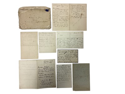 Lot 39 - Sir Alexander Nelson Hood, 5th Duke of Brontë, KCVO, OCI (1854-1938) - fascinating group of correspondence