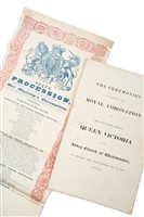 Lot 22 - The Coronation of HM Queen Victoria, 28th June...
