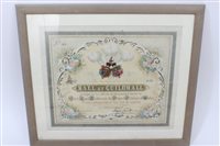 Lot 23 - Fine Victorian Invitation - Inviting The...