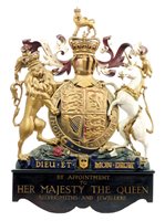 Lot 30 - HM Queen Elizabeth II - fine 1950s carved and...