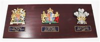Lot 31 - Set of three 1980s Royaltyal Warrant Crests...