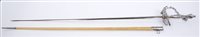 Lot 44 - Fine Victorian cut steel hilted court sword...
