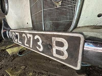 Lot 3 - 1952 Mercedes - Benz 220 Type A Cabriolet, reg. no. FCF 902D