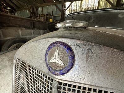 Lot 3 - 1952 Mercedes - Benz 220 Type A Cabriolet, reg. no. FCF 902D