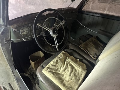 Lot 3 - 1952 Mercedes - Benz 220 Type A Cabriolet, reg. no. FCF 902D