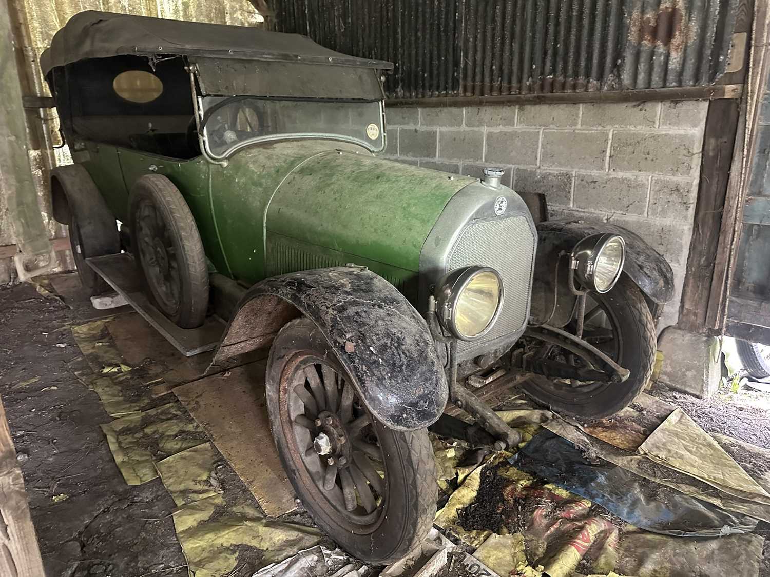 Lot 4 - 1921 Talbot - Darracq 16hp open tourer, reg. no. XH5797, owned since 1967