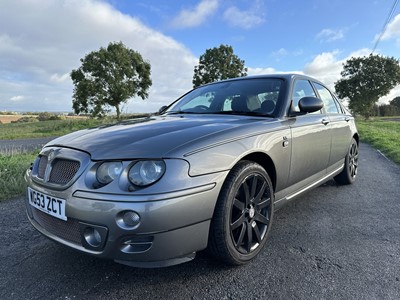 Lot 1 - 2003 MG ZT 260 saloon, 4601cc 4 door saloon, manual, reg. no. WG53 ZCT