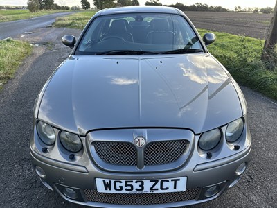Lot 1 - 2003 MG ZT 260 saloon, 4601cc 4 door saloon, manual, reg. no. WG53 ZCT
