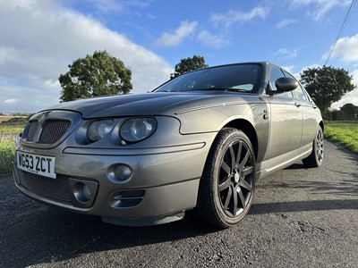 Lot 1 - 2003 MG ZT 260 saloon, 4601cc 4 door saloon, manual, reg. no. WG53 ZCT
