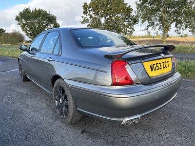 Lot 1 - 2003 MG ZT 260 saloon, 4601cc 4 door saloon, manual, reg. no. WG53 ZCT