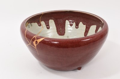 Lot 257 - Chinese sang-de-boeuf bowl