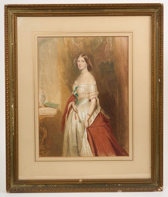 Lot 1337 - Reginald Easton (1807-1893), fine Victorian watercolour on paper