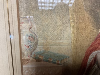 Lot 155 - Reginald Easton (1807-1893), fine Victorian watercolour on paper
