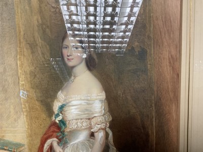Lot 155 - Reginald Easton (1807-1893), fine Victorian watercolour on paper