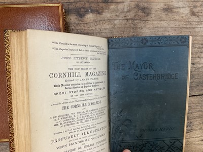 Lot 995 - Thomas Hardy - Major of Casterbridge, 1886 first edition in book form