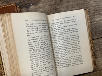 Lot 995 - Thomas Hardy - Major of Casterbridge, 1886 first edition in book form