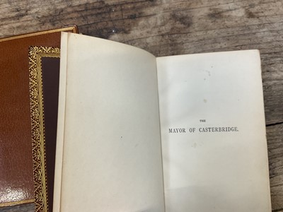 Lot 995 - Thomas Hardy - Major of Casterbridge, 1886 first edition in book form