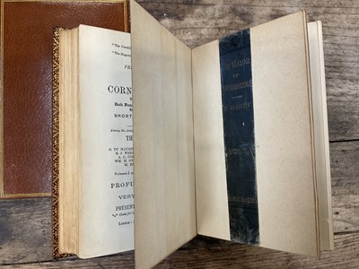 Lot 995 - Thomas Hardy - Major of Casterbridge, 1886 first edition in book form