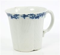 Lot 148 - 18th century Worcester herringbone moulded...