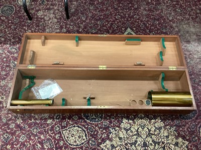 Lot 2424 - Fine Victorian brass telescope by Watson on tripod stand