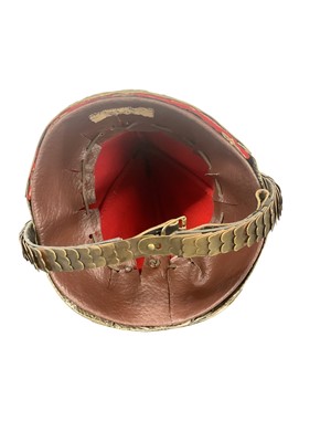 Lot 821 - Early 20th century Imperial German Grenadiers 1st Foot Guards full dress mitre cap