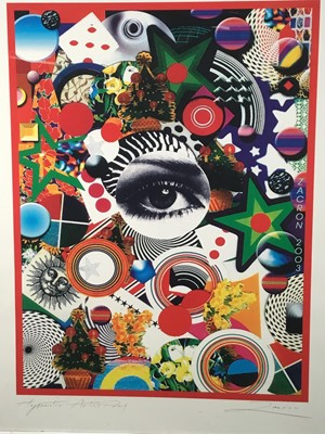 Lot 17 - Richard Drew, known as Zacron (British, 1943-2012) Archival print - Hypnotic, signed, titled and inscribed Artists proof, image 75 x 55cm, glazed frame