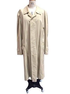 Lot 2149 - Burberry's men's trench coat.