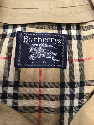 Lot 2149 - Burberry's men's trench coat.