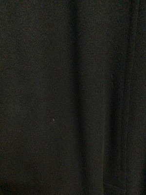 Lot 2150 - Burberrys' men's grey herringbone Harris Tweed overcoat. Size 52 RL.