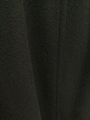 Lot 2150 - Burberrys' men's grey herringbone Harris Tweed overcoat. Size 52 RL.