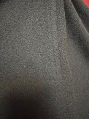 Lot 2151 - Burberry men's navy cashmere overcoat size 54 L