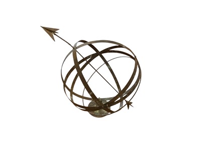Lot 1559 - Metal armillary