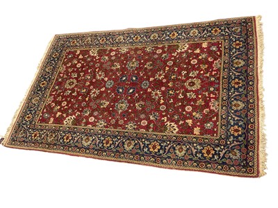 Lot 1743 - Rare Hereke rug, inscribed and dated 1929