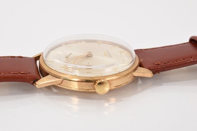 Lot 128 - 1970s 9ct gold cased Longines wristwatch (London 1973)