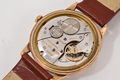 Lot 128 - 1970s 9ct gold cased Longines wristwatch (London 1973)
