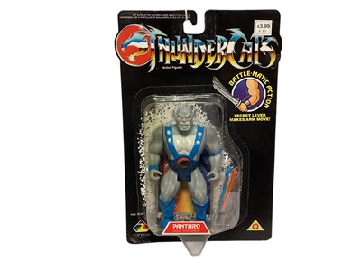 Lot 1707 - LJN (c1986) Thundercats Panthro (Good Warrior) 6 " action figure, on card with bubblepack No.3606 (1)