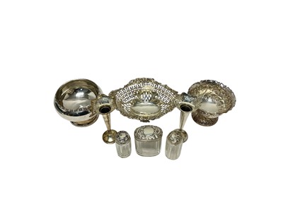 Lot 315 - Group of miscellaneous silver