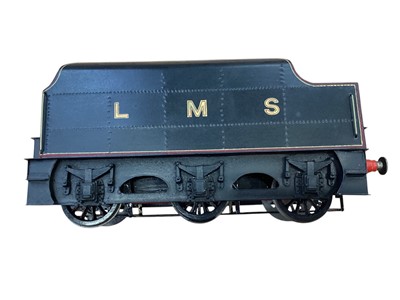 Lot 1782 - Railway O gauge scratchbuilt 4-6-2 green livery 'Oliver Cromwell' No. 70013 plus LMS 6122 Royal Ulster Rifleman 4-6-0 black livery