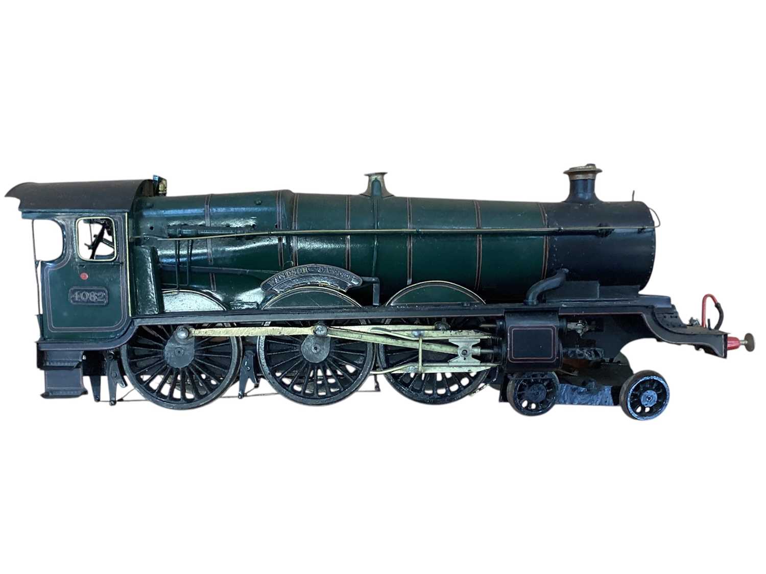 Lot 1783 - Railway O gauge scratchbuilt 4-6-2 LMS locomotive & tender Princess Elizabeth No. 6201, plus Great Western 4-6-0 Windsor Castle (2)