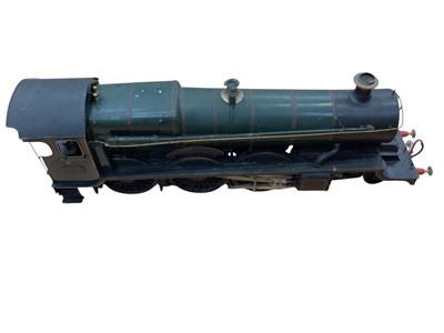 Lot 1783 - Railway O gauge scratchbuilt 4-6-2 LMS locomotive & tender Princess Elizabeth No. 6201, plus Great Western 4-6-0 Windsor Castle (2)