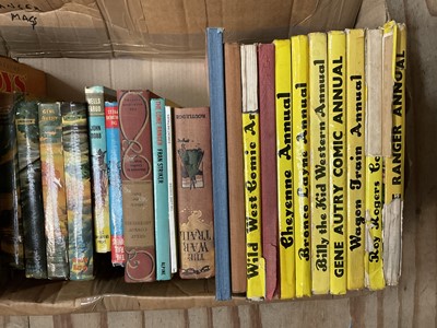 Lot 1612 - Box of Lone Ranger books