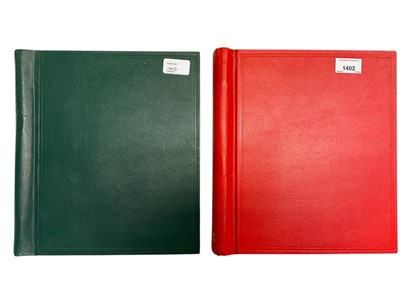 Lot 1402 - Two Stanley Gibbons stamp albums including