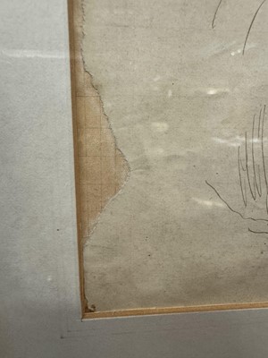 Lot 141 - *Augustus John (1878-1961) pen and ink sketches of a Child's head, in glazed gilt frame Provenance: purchased by the Viscountess Blakenham from Admiral Sir Caspar John, circa 1968