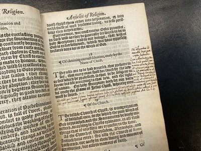 Lot 1750 - Elizabeth I - Injunctions given by the Queenes Majestie. Anno Dom. 1559. The first yeere of the Raigne of our Soveraign Lady Queen Elizabeth, bound...