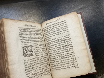 Lot 1750 - Elizabeth I - Injunctions given by the Queenes Majestie. Anno Dom. 1559. The first yeere of the Raigne of our Soveraign Lady Queen Elizabeth, bound...