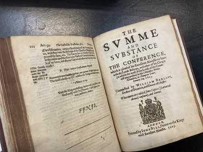 Lot 1750 - Elizabeth I - Injunctions given by the Queenes Majestie. Anno Dom. 1559. The first yeere of the Raigne of our Soveraign Lady Queen Elizabeth, bound...