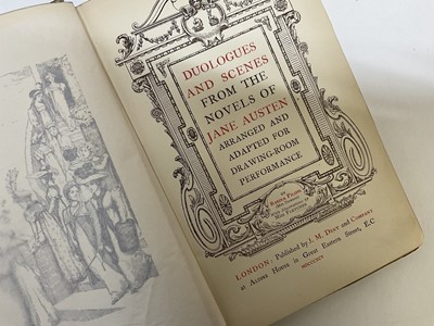 Lot 1685 - Jane Austen complete works, in eleven volumes published by J.M Dent & Co, London, 1892