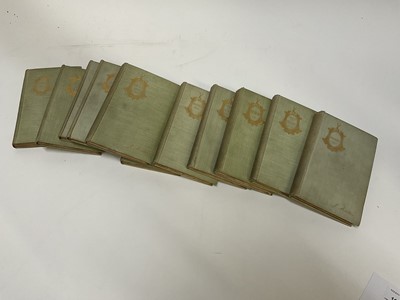 Lot 1685 - Jane Austen complete works, in eleven volumes published by J.M Dent & Co, London, 1892