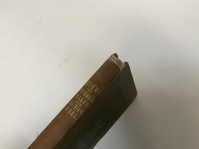 Lot 1683 - Currer, Ellis and Acton Bell -, Poems, first edition, second printing (1848)
