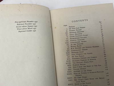Lot 1684 - Alfred Munnings, set of three autobiographies